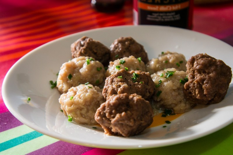 Cuisiner des boulettes de boeuf citron au cuiseur vapeur