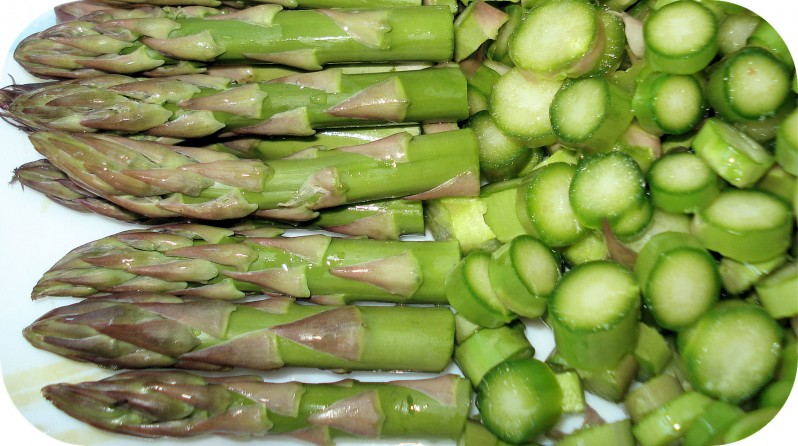 ​Des asperges frites à la friteuse sans huile